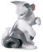 Lladro Lladro Collectible Figurine, Cat and Mouse